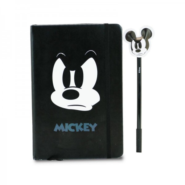 Set diario + boligrafo Mickey Mouse