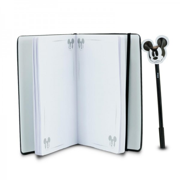 Set diario + boligrafo Mickey Mouse