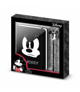 Set diario + boligrafo Mickey Mouse