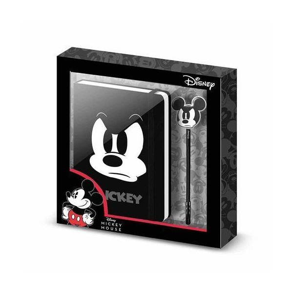 Set diario + boligrafo Mickey Mouse