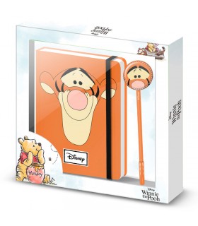 Set diario + boligrafo Tiger Face Winnie the Pooh Disney
