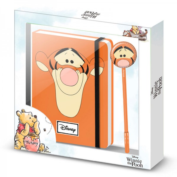 Set diario + boligrafo Tiger Face Winnie the Pooh Disney