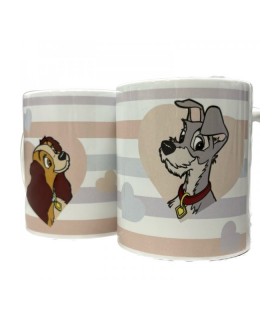 Taza de La Dama y el Vagabundo
