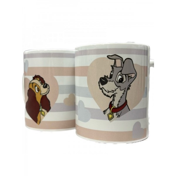 Taza de La Dama y el Vagabundo