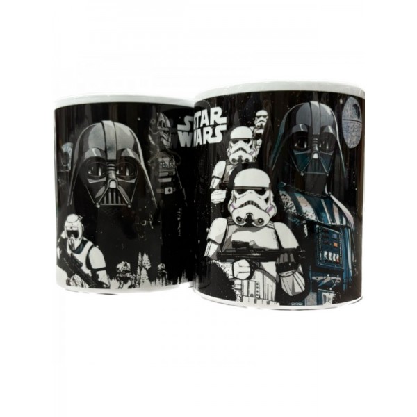 Taza Star Wars - Stormtrooper y Darth Vader