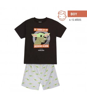 Pijama Corto Single Jersey Punto The Mandalorian