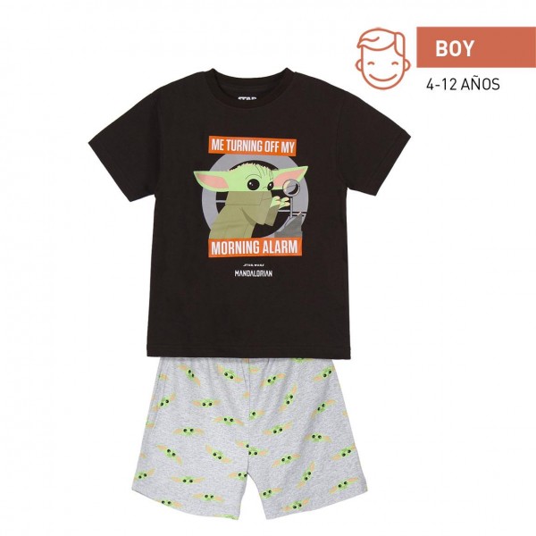 Pijama Corto Single Jersey Punto The Mandalorian