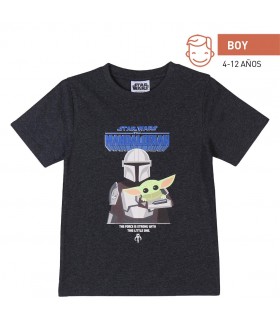 Camiseta Corta Single Jersey Punto The Mandalorian
