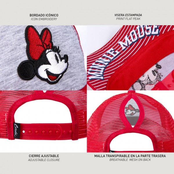 Gorra Visera Curva Coletero Minnie
