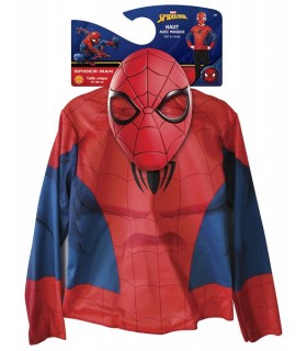TOP Y MÁSCARA SPIDERMAN