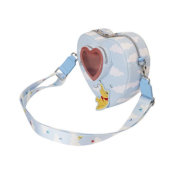 Bolsa Bandolera corazón Winnie The Pooh globos