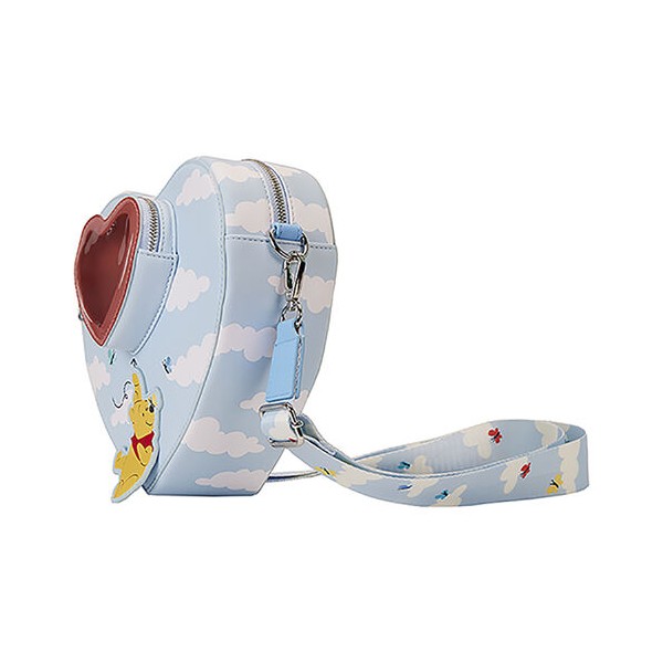 Bolsa Bandolera corazón Winnie The Pooh globos
