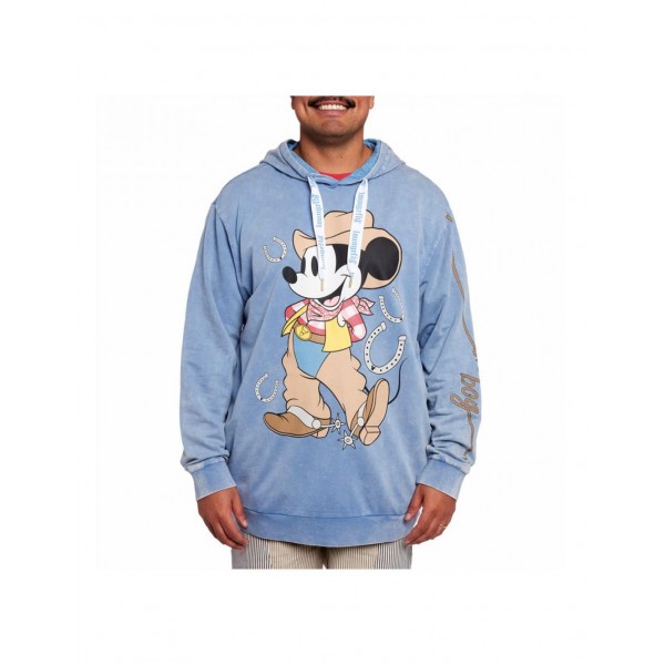 DISNEY BY LOUNGEFLY SUDADERA CAPUCHA UNISEX WESTERN MICKEY