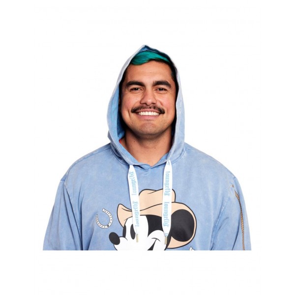 DISNEY BY LOUNGEFLY SUDADERA CAPUCHA UNISEX WESTERN MICKEY
