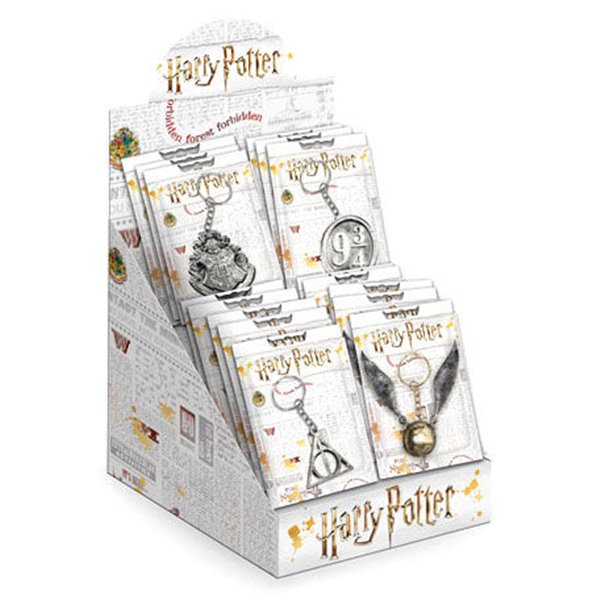 Llavero Harry Potter metalico surtido