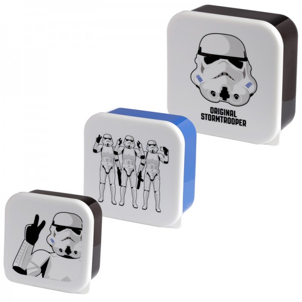 Set de 3 Fiambreras Táper Soldado Imperial X L XL