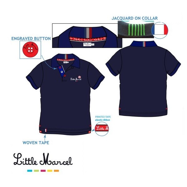 Polo infantil LITTLE MARCEL