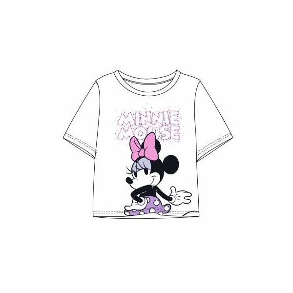 Camiseta Corta Single Jersey Minnie
