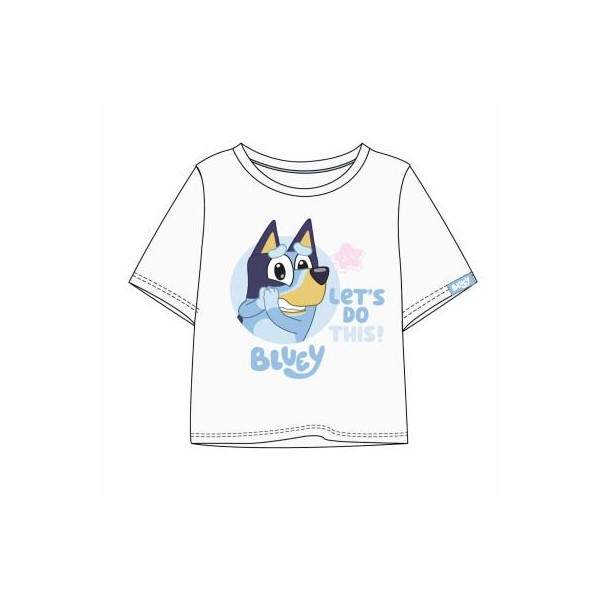 Camiseta Corta Single Jersey Bluey