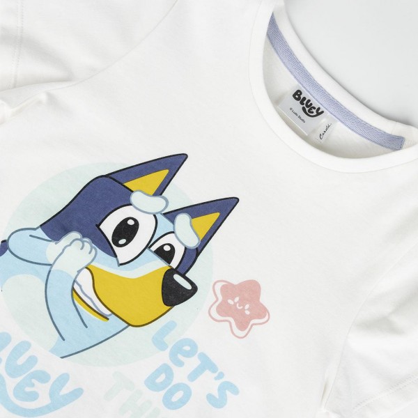 Camiseta Corta Single Jersey Bluey