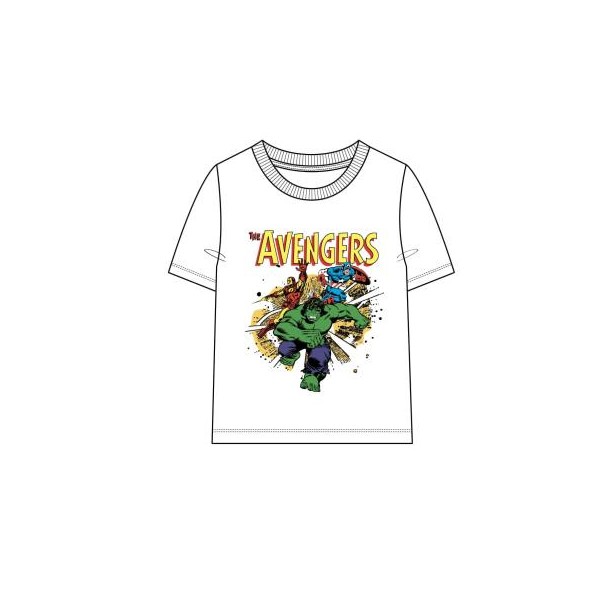 Camiseta Corta Single Jersey Marvel