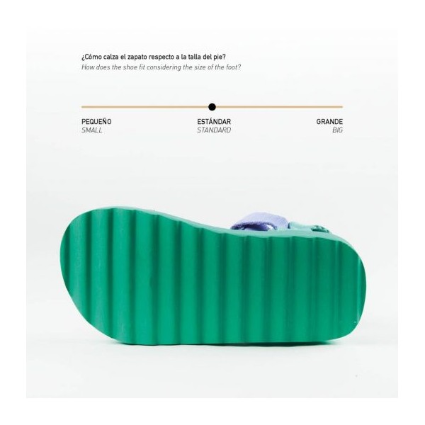 Sandalias Casual Velcro Princess La Sirenita