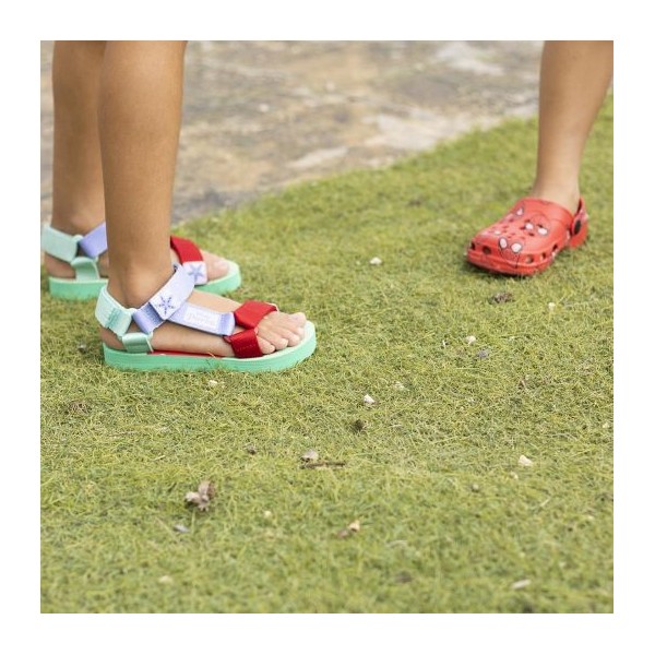 Sandalias Casual Velcro Princess La Sirenita