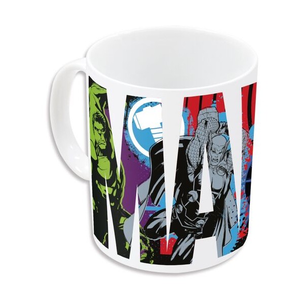 Taza térmica Marvel Logo - Superhéroes 325 ml