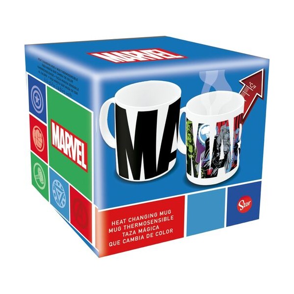 Taza térmica Marvel Logo - Superhéroes 325 ml