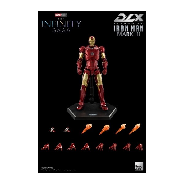 FIGURA DLX MARVEL IRON MAN MK III