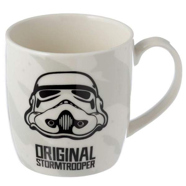 Taza con Tapa para Infusiones de Porcelana Soldado Imperial Stormtrooper