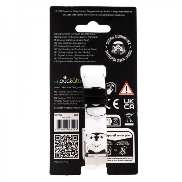 Reloj Digital de Silicona Soldado Imperial Stormtrooper