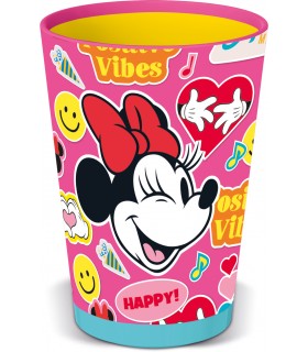 Vaso Antivuelco PP 470ml Minnie
