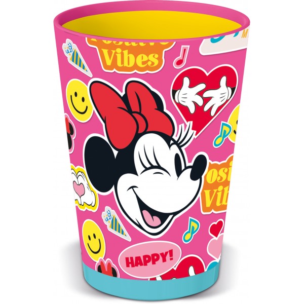 Vaso Antivuelco PP 470ml Minnie