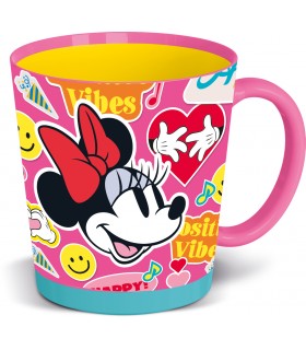 Taza Antivuelco PP 410ml Minnie