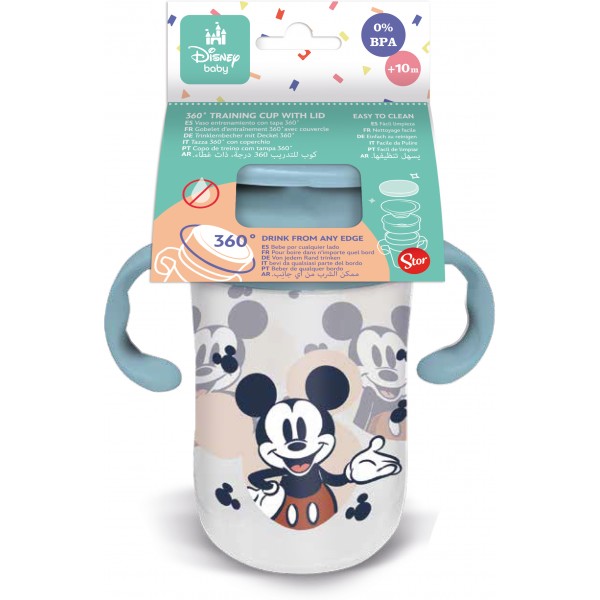 Vaso 360 Entrenamiento 395ML Mickey Mouse