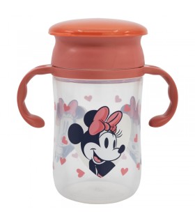 Vaso 360 de Entrenamiento 395 ML Minnie Mouse