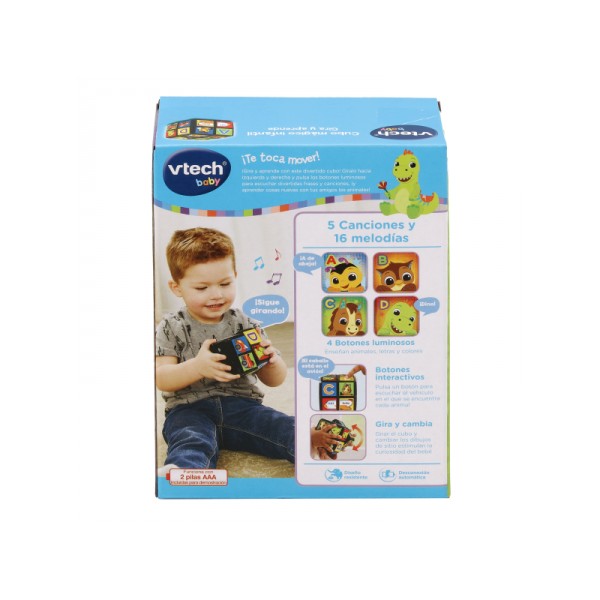 CUBO MAGICO INFANTIL GIRA Y APRENDE