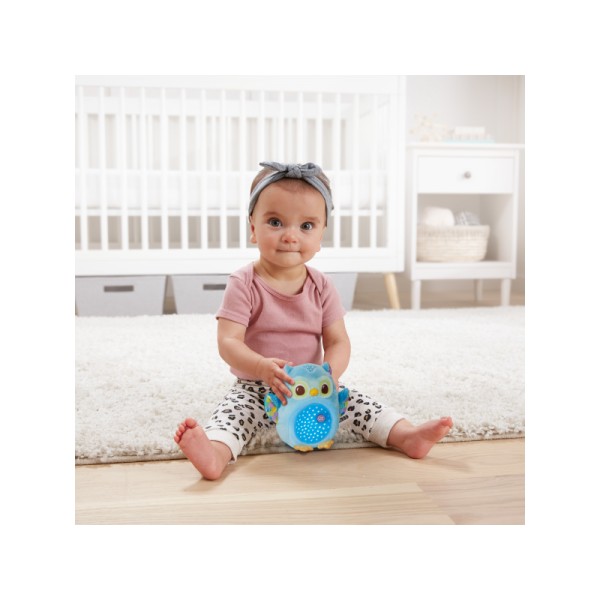 PROYECTOR DE PELUCHE BUHO ESTRELLITAS