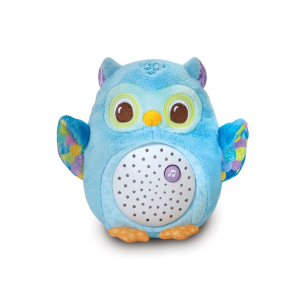 PROYECTOR DE PELUCHE BUHO ESTRELLITAS