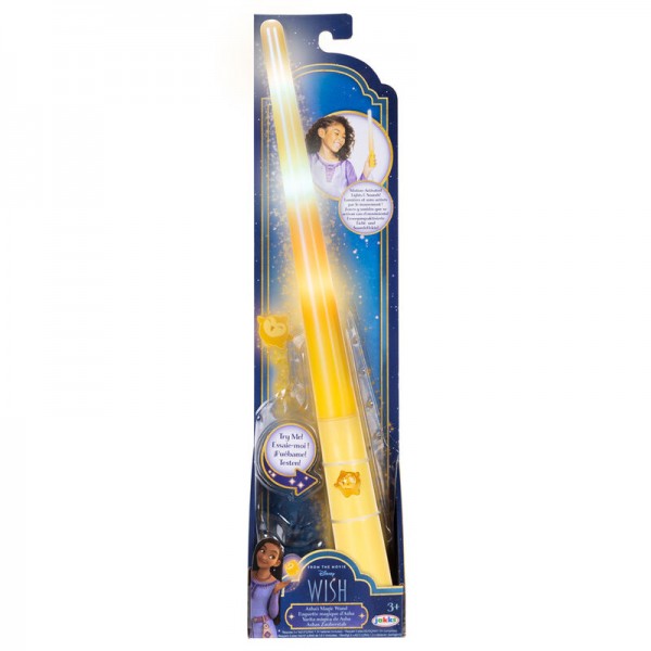 Varita magica Asha Wish Disney luces y sonido