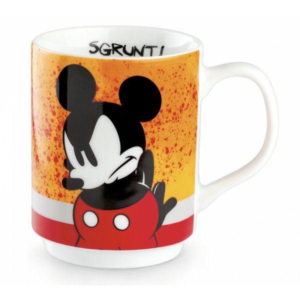 Disney - Taza Apilable Mickey Soy 350ml. Naranja