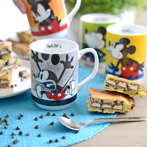 Disney - Taza Apilable Mickey Soy 350ml. Gris