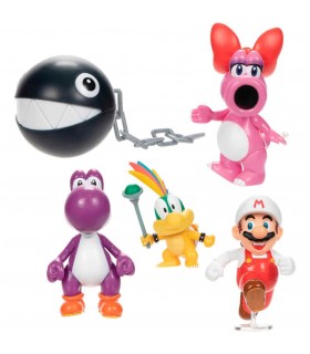 Figura Super Mario Bros 6cm surtido