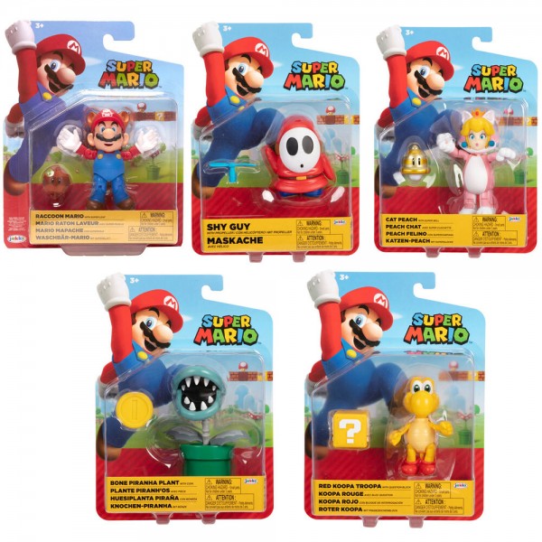 Figura Super Mario Super Mario Nintendo 10cm surtido