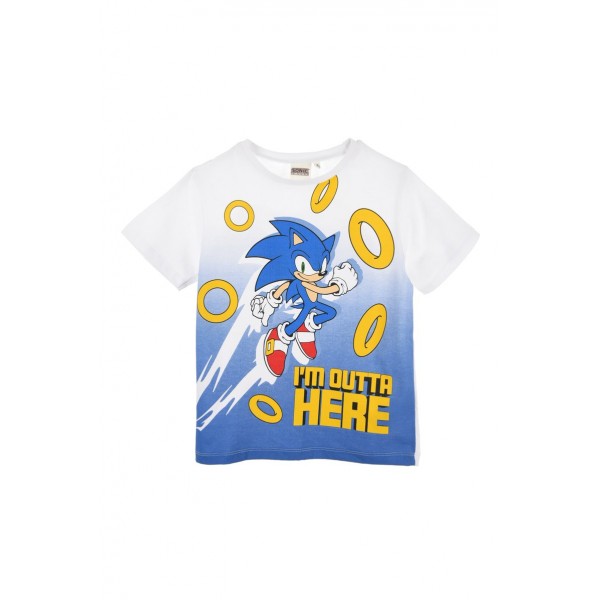 Camiseta infantil Sonic