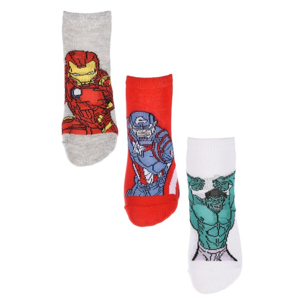 Pack 3 calcetines Tobilleros Avangers