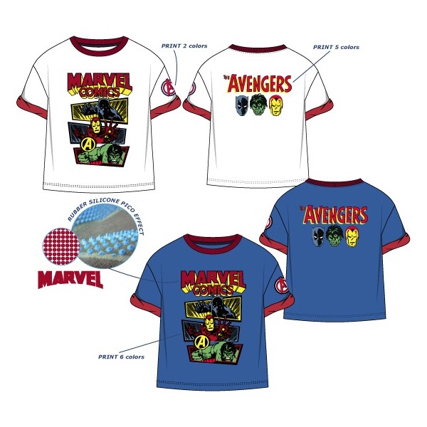 Camiseta Infantil Marvel