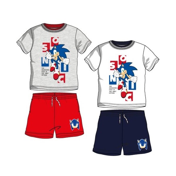 Conjunto Infantil Sonic