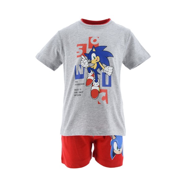 Conjunto Infantil Sonic